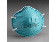 3M 1860S Particulate Respirator Surgical Mask Cone Earloops 120 Per Case