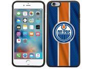 Coveroo 876 8601 BK FBC Edmonton Oilers Jersey Stripe Design on iPhone 6 Plus 6s Plus Guardian Case