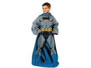 Northwest NOR 1BAT023000002RET Batman Being Batman Youth Comfy Throw Blanket w Sleeves