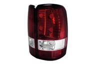 Spec D Tuning LT DEN00G2RPW TM Red Clear Tail Light for 00 to 06 Chevrolet GMC Denali Tahoe 10 x 22 x 27 in.