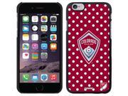 Coveroo Colorado Rapids Polka Dots Design on iPhone 6 Microshell Snap On Case