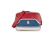 Fiat 500 FISB53 Canvas Front Car Bag Red 9.8 x 3.9 x 13.4 in.