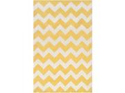 Artistic Weavers AWAT2043 6RD Transit Penelope Round Hand Tufted Area Rug Yellow 6 ft.