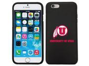 Coveroo 875 1008 BK HC University of Utah U Small Design on iPhone 6 6s Guardian Case