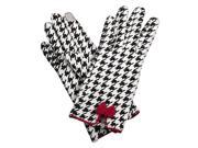 Occasionally Made Houndstooth Bow Gloves