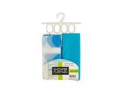 Bulk Buys OF005 2 Shower Curtain with Liner Rings Set 2 Piece