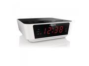 Philips AJ3116W Daul Alarm Digital Fm Clock Radio White