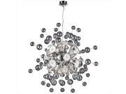 PLC Lighting 81388 PC Circus Chandeliers 30 Light Halogen 120V 35W in Polished Chrome