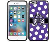 Coveroo 876 8487 BK FBC Sacramento Kings Polka Dots 2 Design on iPhone 6 Plus 6s Plus Guardian Case