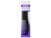 Conair Wide Tooth Lift Comb Pack Of 3