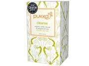 Pukka Herbal Teas Cleanse Organic Nettle Fennel and Peppermint Tea Caffeine Free 20 Bags