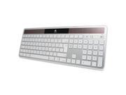 Logitech LOG920003472 Solar Keyboard for MAC White Gray