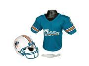 Franklin Sports FRA 15720F23 Miami Dolphins Youth NFL Helmet and Jersey Set