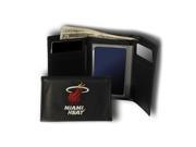 Miami Heat Embroidered Leather Tri Fold Wallet 2012 NBA Champs