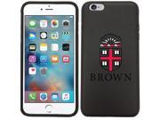 Coveroo 876 3459 BK HC Brown Emblem Design on iPhone 6 Plus 6s Plus Guardian Case