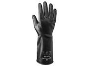 Best Glove 845 874 09 Dispose Istant Unsupported Butyl Rubber Smooth 14 in. 14 mil Gloves Size 9