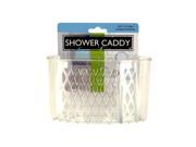 Bulk Buys BI796 96 Transparent Shower Caddy with Suction Cups 96 Piece