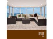 TKC Belle 8 Piece Outdoor Wicker Patio Furniture Set