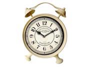 Cheungs FP 3306A WT White Table Clock