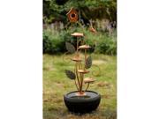 Jeco FCL130 Metal Birdhouse Water Fountain