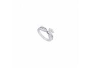 Fine Jewelry Vault UBJ1627PTD 101RS4 Diamond Engagement Ring Platinum 1.00 CT Size 4