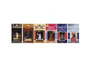 CandICollectables HAWKS615TS NBA Atlanta Hawks 6 Different Licensed Trading Card Team Sets