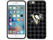 Coveroo 876 7040 BK FBC Pittsburgh Penguins Plaid Design on iPhone 6 Plus 6s Plus Guardian Case