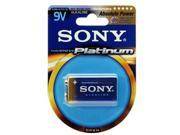 Sony Electronics 6AM6PTB1A Stamina Platinum Alkaline Batteries 9V