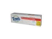 Toms Of Maine 0779801 Fennel Propolis Myrrh Toothpaste 5.5 oz Case of 6