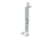 Deltana 6FBS26D 6 in. Heavy Duty Square Flush Bolt Satin Chrome Solid Brass 15 Case