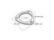 VIBRANT 1483 Exhaust Pipe Flange 3 In. Set 5