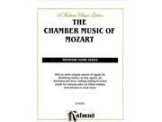 Alfred 00 K02232 The Chamber Music of Mozart Music Book