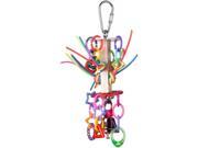 Animal Supply Company SB00682 Creations 6 By 3 in. Rings And Things Bird Toy Small