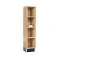 DWI CC 1215 51M 4 Equal Openings Cubby Cabinet Maple
