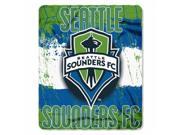 Northwest NOR 1MLS031010014RET Seattle Sounders FC MLS Light Weight Fleece Blanket 50 x 60 in.
