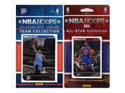 CandICollectables 2014THUNDERTS NBA Oklahoma City Thunder Licensed 2014 15 Hoops Team Set Plus 2014 15 Hoops All Star Set