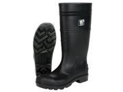 River City 611 PBS12014 16 Inch Pvc Knee Boot Mens Steel Toe Black