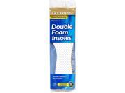 Good Sense Womens Trim to Fit Double Foam Insoles Case of 48