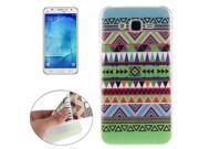 National S SCS 4670P National Style Stripes Pattern Soft TPU IMD Protective Case for Samsung Galaxy J7 J700