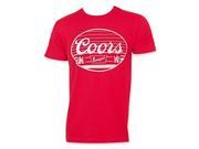 Tees Coors Banquet Mens Beer Logo T Shirt Red Large