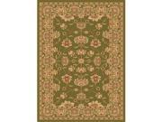 Rugs America 21345 5 ft. 3 in. x 7 ft. 10 in. New Vision Kashan Moss Rectangular Area Rug