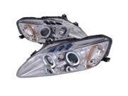 Spec D Tuning Chrome Housing Projector Headlights Oe Hid Compatible 2LHP S2K04 TM