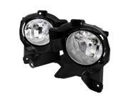 Spec D Tuning LF RAV413COEM DL Clear Fog Lights with Wiring Kit for 13 to 15 Toyota RAV4 7 x 15 x 14 in.