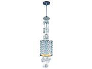 Maxim Lighting 22383STPN Symmetry 1 Light Pendant Polished Nickel