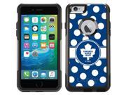 Coveroo 876 11431 BK FBC Toronto Maple Leafs Polka Dots Design on iPhone 6 Plus 6s Plus Guardian Case