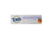 Toms Of Maine 0777987 Orange Mango Whole Care Gel Toothpaste 4.7 oz Case of 6