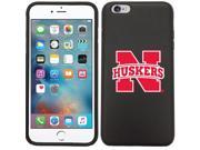 Coveroo 876 7969 BK HC University of Nebraska Red N Huskers Design on iPhone 6 Plus 6s Plus Guardian Case