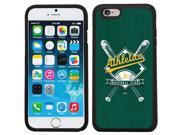 Coveroo 875 6761 BK FBC Oakland Athletics Bats Design on iPhone 6 6s Guardian Case