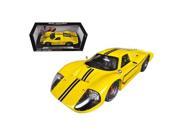 Shelby Collectibles SC422 1967 Ford GT MK IV Yellow 1 18 Diecast Car Model