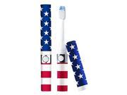 PURSONIC S52 USA Portable Powered Sonic Electric Toothbrush American Flag